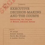 Executive Decision-Making and the Courts book cover with a link to purchase